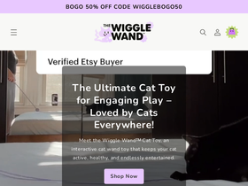 wigglewandtoy.com homepage screenshot