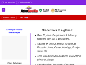 'astrosanhita.com' screenshot