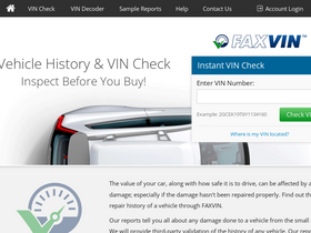 'faxvin.com' screenshot