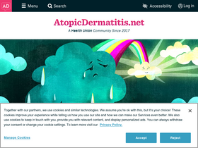 'atopicdermatitis.net' screenshot
