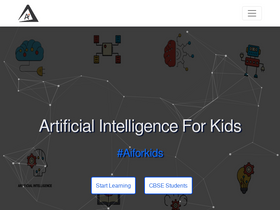 'aiforkids.in' screenshot
