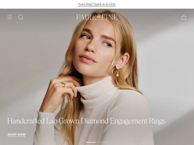 faireandfine.com homepage screenshot