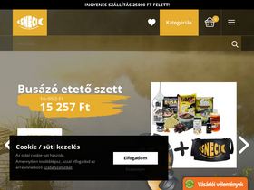 'sneci.hu' screenshot