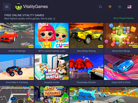 'vitalitygames.com' screenshot