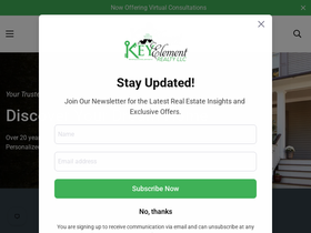 keyelementrealty.com homepage screenshot