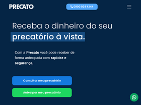 'precato.com.br' screenshot