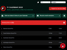 'f1calendar.com' screenshot