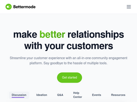 'tribe.so' screenshot