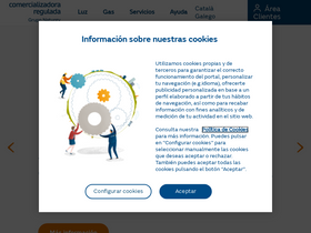 'comercializadoraregulada.es' screenshot