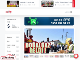 'ereglifm.com.tr' screenshot