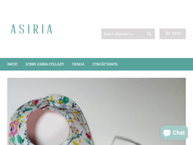asiriacollazo.com homepage screenshot