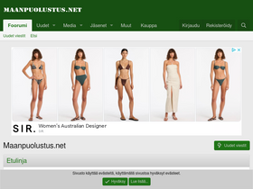 'maanpuolustus.net' screenshot