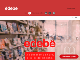'edebe.com.br' screenshot