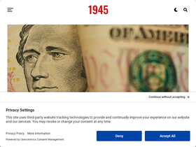 '19fortyfive.com' screenshot