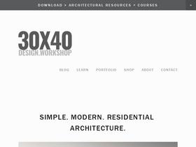 'thirtybyforty.com' screenshot