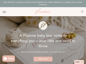 plummebox.com homepage screenshot