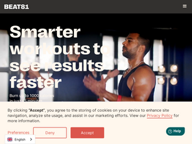'beat81.com' screenshot