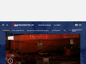 'telemundowashingtondc.com' screenshot
