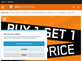 'hpnutrition.ie' screenshot