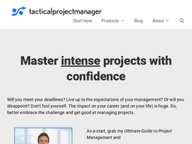 'tacticalprojectmanager.com' screenshot