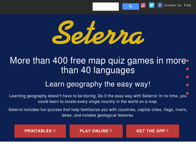 'seterra.com' screenshot