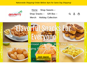 chowpattysweetsandsnacks.com homepage screenshot