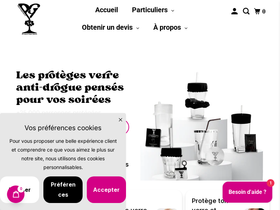 protectyourglass.fr homepage screenshot