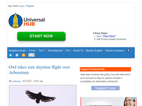 'universalhub.com' screenshot