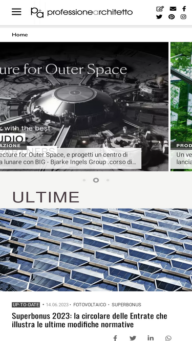professionearchitetto.it