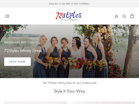'infinitydress.com' screenshot
