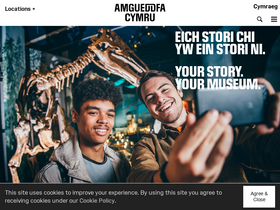 'museum.wales' screenshot