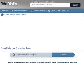 'globalguideline.com' screenshot