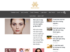 'nuchinh.com' screenshot