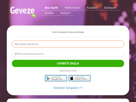 'geveze.org' screenshot