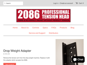 Tennishead homepage screenshot