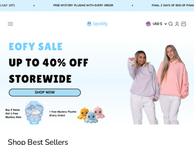 Squiddy homepage screenshot