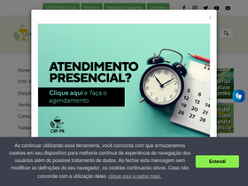 'crf-pr.org.br' screenshot