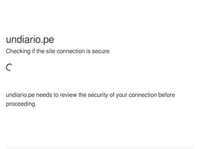'undiario.pe' screenshot