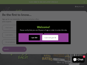 alcoholdelivery.co.nz homepage screenshot