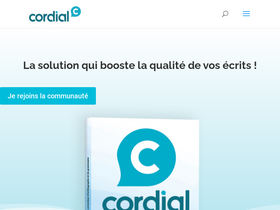 'cordial.fr' screenshot