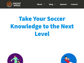 'soccerwhizz.com' screenshot