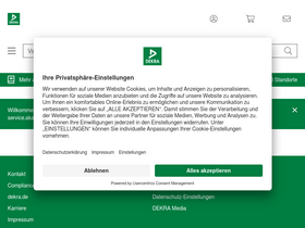 'dekra-akademie.de' screenshot