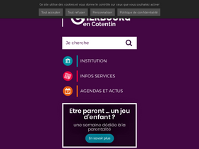 'cherbourg.fr' screenshot