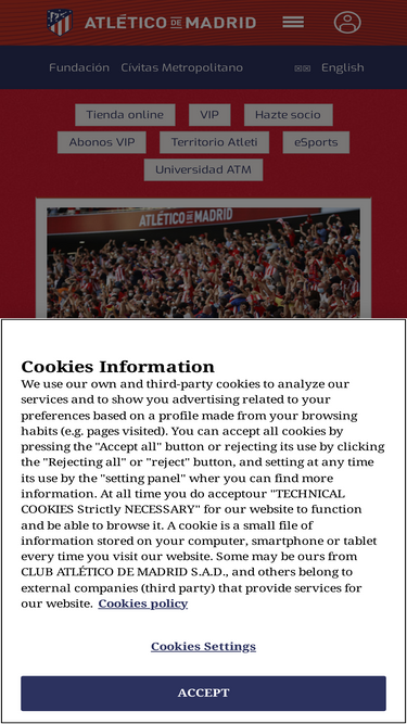 atleticodemadrid.com