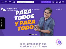 'transferenciasinterbancarias.pe' screenshot