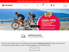 'skiteam.pl' screenshot