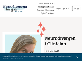 'neurodivergentinsights.com' screenshot