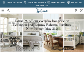'wayside-furniture.com' screenshot
