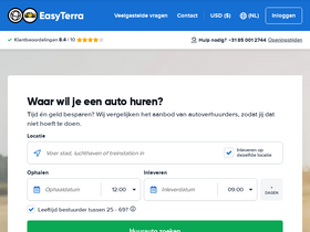 'easyterra.nl' screenshot