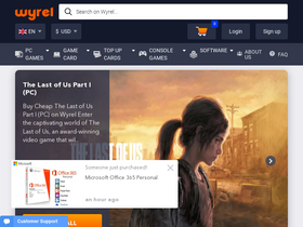 'wyrel.com' screenshot